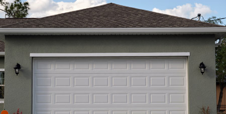 Garage Door Installation Toronto – Modern White Double Door